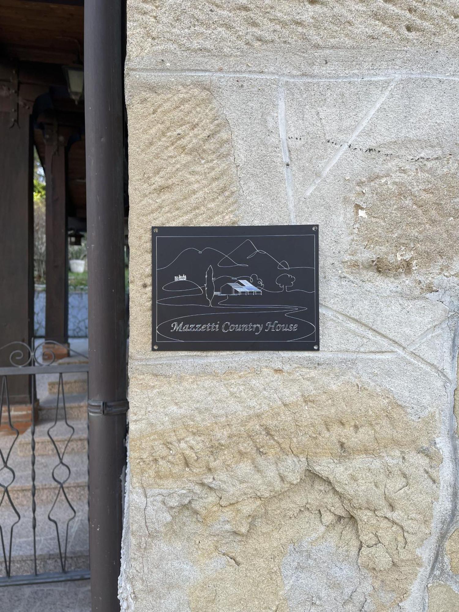 Mazzetti Country House-Vita In Campagna Con Giardino Vimignano-Chiesa Esterno foto